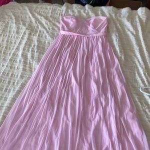 Pink David’s Bridal Dress
